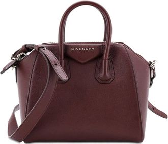 Givenchy Antigona Bag Leather Mini crossbody bag - Rosso