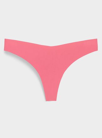Miiyu Womens Dense laser-cut thong Recycled nylon