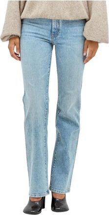 Khaite Danielle Jeans - Dames - Regular Fit Jeans - Blauw - W28 - Denim - Jeans