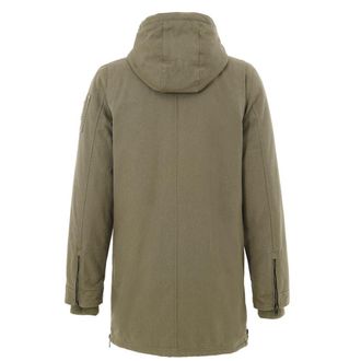 Moose Knuckles Mens Green Cotton Parka Clothing