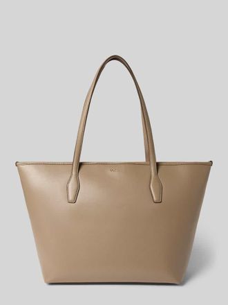HUGO BOSS Shopper in Leder-Optik Modell SANDY in Beige, Gr&ouml;&szlig;e 1