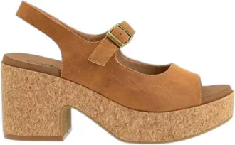 Corkys Footwear Womens Miss Behavin Block Heel In Camel