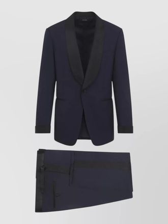 Tom Ford shelton evening suit silk lapel tailoring