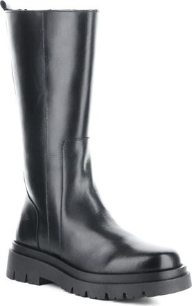 Bos. & Co. Marie Platform Boot in Black Feel/Murta Faux Fur at Nordstrom, Size 9-9.5Us