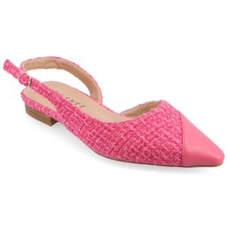 Journee Collection Women & apos;s Daphnne Medium and Wide Width Flats