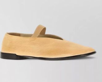 Christophe Lemaire leather ballerinas