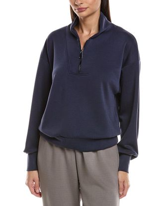 Ariella Ariella Scuba 1/2-Zip Funnel Pullover