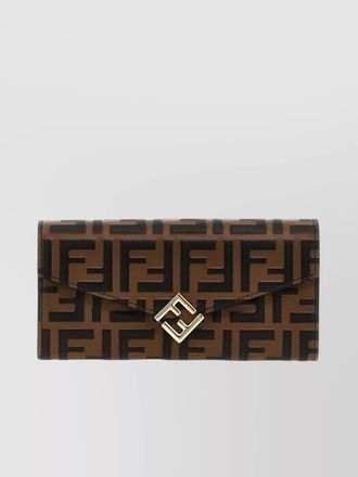Fendi diamond envelope wallet chain strap