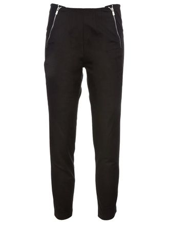 Sharon Wauchob Zipped trouser - women - ELASTANE/COTTON - 38 - Black