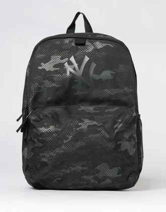 New Era Zaino MLB Delaware New York Yankees in poliestere camouflage con logo ricamato