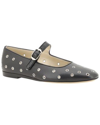 Le Monde Beryl Mary Jane Leather Ballerina Flat