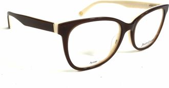 Juicy Couture Womens Cat Eye Glasses In Brown/beige
