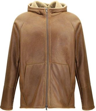 Salvatore Santoro Kragenjack met schapenvacht