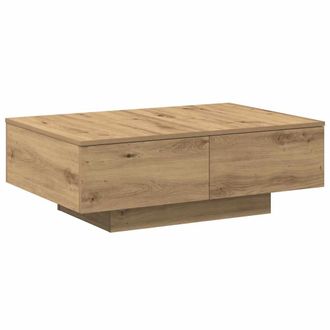 vidaXL Tavolino Da Salotto Rovere Artigianale 90x60x31 Cm Truciolato - Vidaxl