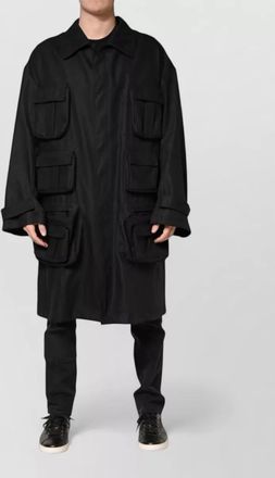 Dolce & Gabbana linen single breasted coat
