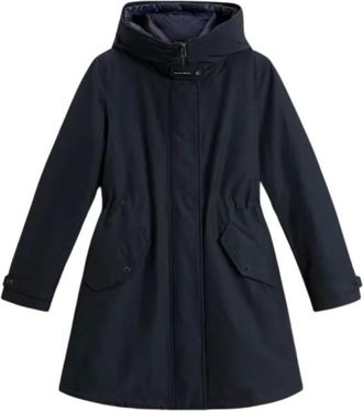 Woolrich Parka Authentic 3 in 1 - - Coats - Donna - Blu - M
