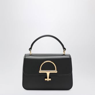 Gucci Small Siena top handle bag in black leather