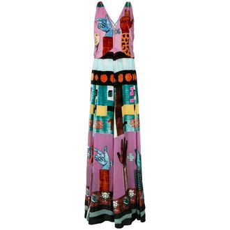 Valentino Kleedjes, Dames, Veelkleurig, M, Counting Jurk