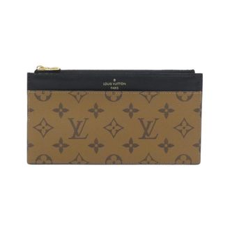 Louis Vuitton Monogram Reverse Marron Coated Canvas Coin Purse/Coin Case (Pre-Owned)