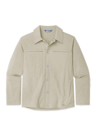 Stio | Mens Overstory Insulated Snap Shirt, Size Extra Large in Talus