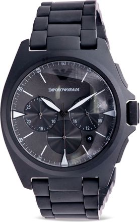 Armani Emporio Armani Black Stainless Steel Mens Watch