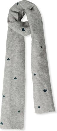 Fab By Fabienne Chapot Lidia Sjaal voor Koude Dagen - Dames - Wintersjaals - Grijs - ONE Size - Wol - Accessoires