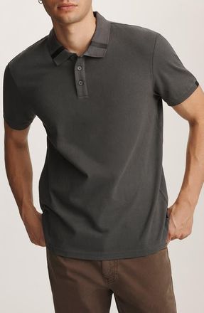 Mavi Cotton Piqu&eacute; Polo in Asphalt at Nordstrom, Size X-Large
