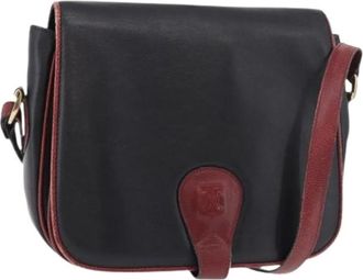 Celine Pre-owned Vintage Schoudertas - Dames - Vintage Schoudertas - Zwart - ONE Size - Leer - Vintage