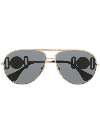 Versace Occhiali da sole Medusa - Giallo