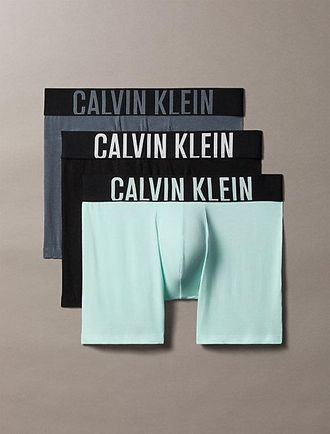 Calvin Klein Pack De 3 B&oacute;xers Largos Intense Power Cotton Stretch