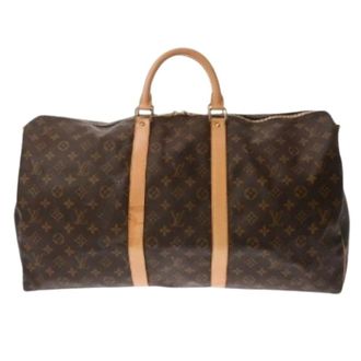 Louis Vuitton Pre-owned Boston Bag - unisex - Louis Vuitton Vintage - Vintage Weekend Bags - Brown - ONE SIZE - Pre-owned