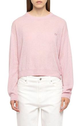 Zadig&Voltaire Swapy Cashmere Sweater in Peonie at Nordstrom, Size Xx-Small