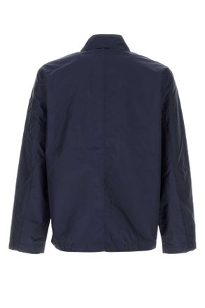 RefrigiWear Mens Navy Blue Nylon Hart Jacket Giubbini