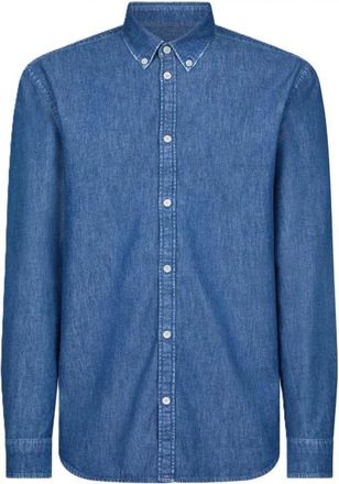 Dondup Hombre, Camisas, Azul, Talla: L