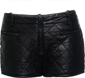 3.1 Phillip Lim Philipp Lim, quilted leather shorts