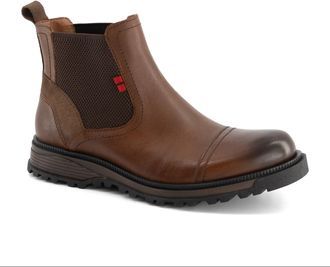 Andrea Mens Leather Boots