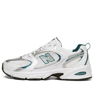 New Balance 530 White Silver Metallic MR530AB