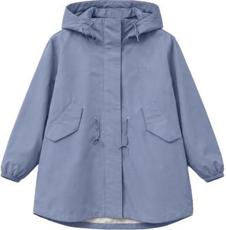 Mazine Loose Fit Light Parka Mantel f&uuml;r Damen | grau/lila
