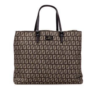 Fendi Ff Logo Tote Bag
