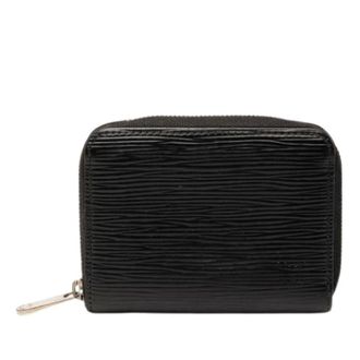 Louis Vuitton Pre-owned Wallets, female, Black, Size: ONE SIZE Pre-owned Coin Case