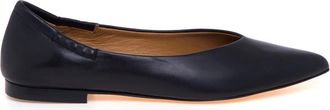 Anna F. Ballerinas - Dames - Ballerinas - Zwart - 38 1/2 EU - Leer - Schoenen