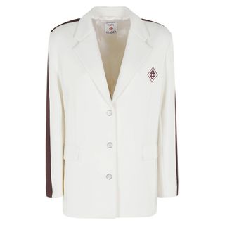 Casablanca Blazers, female, White, Size: 4XS Sport Blazer