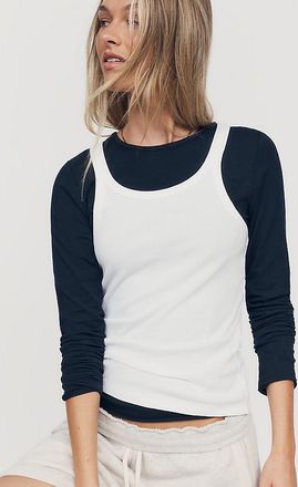 Sanctuary Sprinter Rib Tank Top