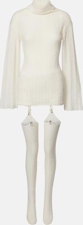 Aya Muse Abito corto in misto lana