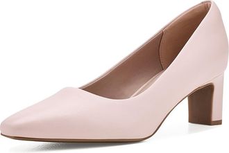 Rockport Total Motion Merida High Womens Heels Light Pink : 7.5 M (B), Leather