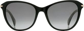 Rag & Bone Grey Gradient Cat Eye Ladies Sunglasses RNB1060/S 0807/9O 55