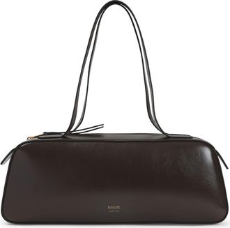 Khaite Dark Brown Simona Shoulder Bag