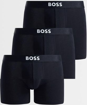 Boss Orange by Hugo Boss BOSS - One - Confezione da 3 boxer neri-Nero