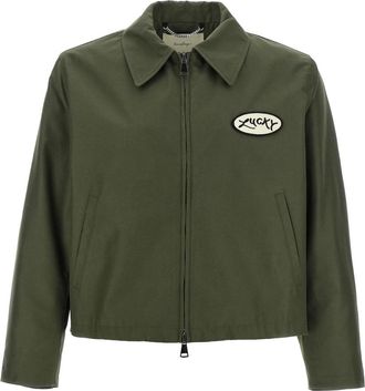 Second/Layer Cotton Canvas Jacket - Heren - Zomerjassen - Groen - XL - Katoen - Jassen