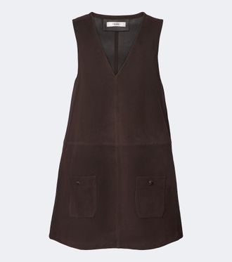 Frame Denim Suede minidress